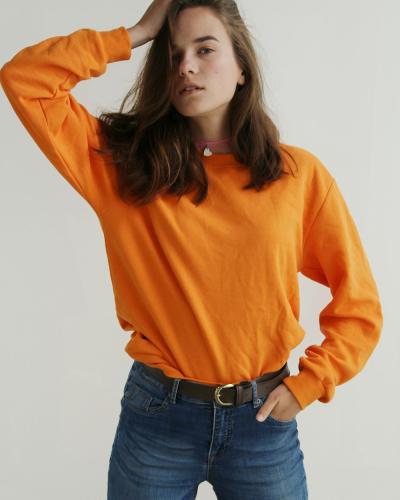 Burnt Orange Crewneck Sweatshirt