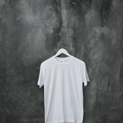 Classic White Crew Neck Tee