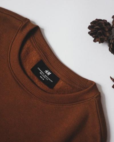 Mocha Brown Crewneck Sweatshirt