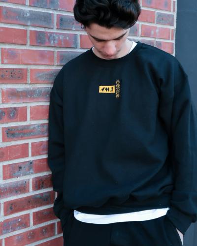 Navy Blue Crewneck Sweatshirt