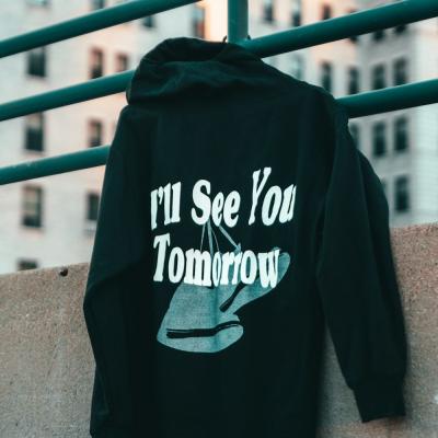 See You Tomorrow Graphic Hoodie